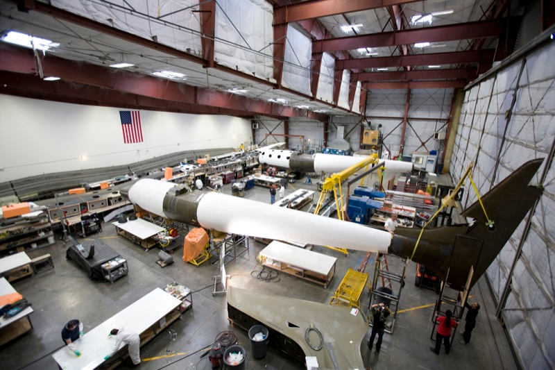 Illustration for article titled Virgin Galactic Unveils Spaceships That'll Take Passengers Up in 2009